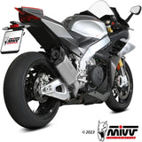 Tubo De Escape Con Catalizador Y Homologación Acústica Sr-1 Titano - Mivv Compatible Con Aprilia Tuono V4 1100 (2021-2024)