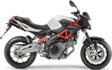 Escape Doble Sin Homologación Acústica Furore Aluminio Negro - Gpr Compatible Con Aprilia Shiver 750 Gt (2007-2016)