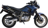 Escape Doble Con Homologación Acústica Furore Aluminio Negro - Gpr Compatible Con Aprilia Pegaso 650 Ga (1992-1996)
