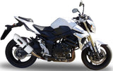 Tubo De Escape Con Homologación Acústica Albus Ceramic Aluminio Blanco - Gpr Compatible Con Suzuki Gsr 750 (2011-2015)