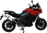 Tubo De Escape Con Homologación Acústica Albus Ceramic Aluminio Blanco - Gpr Compatible Con Triumph Tiger 1050 Sport (2013-2015)