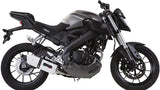 Sistema De Escape Completo Con Catalizador Y Homologación Acústica Albus Ceramic Aluminio Blanco - Gpr Compatible Con Yamaha Mt-125 (2014-2016)