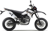 Tubo De Escape Con Homologación Acústica Albus Ceramic Aluminio Blanco - Gpr Compatible Con Yamaha Wr 250 X - R Ie (2007-2019)
