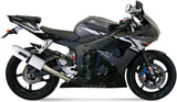 Tubo De Escape Con Homologación Acústica Albus Ceramic Aluminio Blanco - Gpr Compatible Con Yamaha Yzf-R6 (2003-2005)