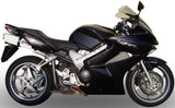 Escape Doble Con Homologación Acústica Albus Ceramic Aluminio Blanco - Gpr Compatible Con Honda Vfr 800 V-Tec (2002-2013)