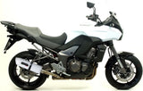 Tubo De Escape Con Homologación Acústica Albus Ceramic Aluminio Blanco - Gpr Compatible Con Kawasaki Versys 1000 Ie (2011-2013)