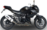 Tubo De Escape Con Homologación Acústica Albus Ceramic Aluminio Blanco - Gpr Compatible Con Kawasaki Z 300 (2014-2017)