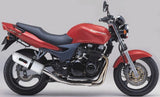 Tubo De Escape Con Homologación Acústica Albus Ceramic Aluminio Blanco - Gpr Compatible Con Kawasaki Zr 7 - S (1999-2004)