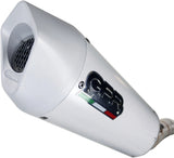 Tubo De Escape Con Catalizador Y Homologación Acústica Albus Evo4 Aluminio Blanco - Gpr Compatible Con Ktm 690 Smc R (2021-2023)