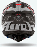 Casco Off-Road Para Moto Airoh Aviator 3 - Av3B17 Hpc Carbon Mate Burnout Talla L