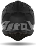 Casco Urban Para Moto Airoh J 110 - J114 Composite Carbon Blanco Gloss Color Talla S