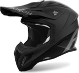 Casco Off-Road Para Moto Airoh Aviator Ace 2 - Ava211 Composite Carbon Negro Mate Color Talla S
