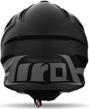 Casco Off-Road Para Moto Airoh Aviator Ace 2 - Ava211 Composite Carbon Negro Mate Color Talla M