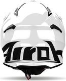 Casco Off-Road Para Moto Airoh Aviator Ace 2 - Ava214 Composite Carbon Blanco Gloss Color Talla Xs
