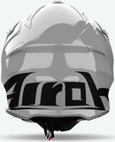 Casco Off-Road Para Moto Airoh Aviator Ace 2 - Ava298 Composite Carbon Cemento Gloss Color Talla L