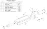 Tubo De Escape Sin Catalizador Y Con Homologación Acústica Suono Acero Carbono - Mivv Compatible Con Bmw K 1200 S (2005-2008)