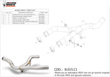 Tubo De Conexión No Catalizado - Mivv Compatible Con Bmw R 1150 Gs Adventure (1999-2003)
