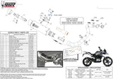 Complete Catalytic Exhaust System With Sound Certification Gppro Steel Black - Mivv Compatible With Bmw G 310 Gs (2017-2024)