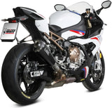 Tubo De Escape Con Homologación Acústica Delta Race Carbono Carbono - Mivv Compatible Con Bmw S 1000 Rr (2019-2024)