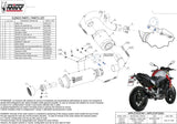 Tubo De Escape Con Homologación Acústica Gppro Titano - Mivv Compatible Con Bmw F 900 R (2020-2024)