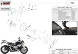 Tubo De Escape Con Homologación Acústica Mk3 Acero - Mivv Compatible Con Bmw S 1000 R (2017-2020)