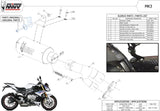 Exhaust Tip With Noise Certification Mk3 Stainless Steel - Mivv Compatible With Bmw S 1000 R (2017-2020)