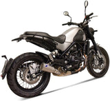 Tubo De Escape Sin Homologación Acústica Gp2R-R Acero Inox - Termignoni Compatible Con Benelli Leoncino 500 (2018-2020)