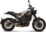 Tubo De Escape Sin Homologación Acústica Gp Carbono - Termignoni Compatible Con Benelli Leoncino 500 (2018-2020)