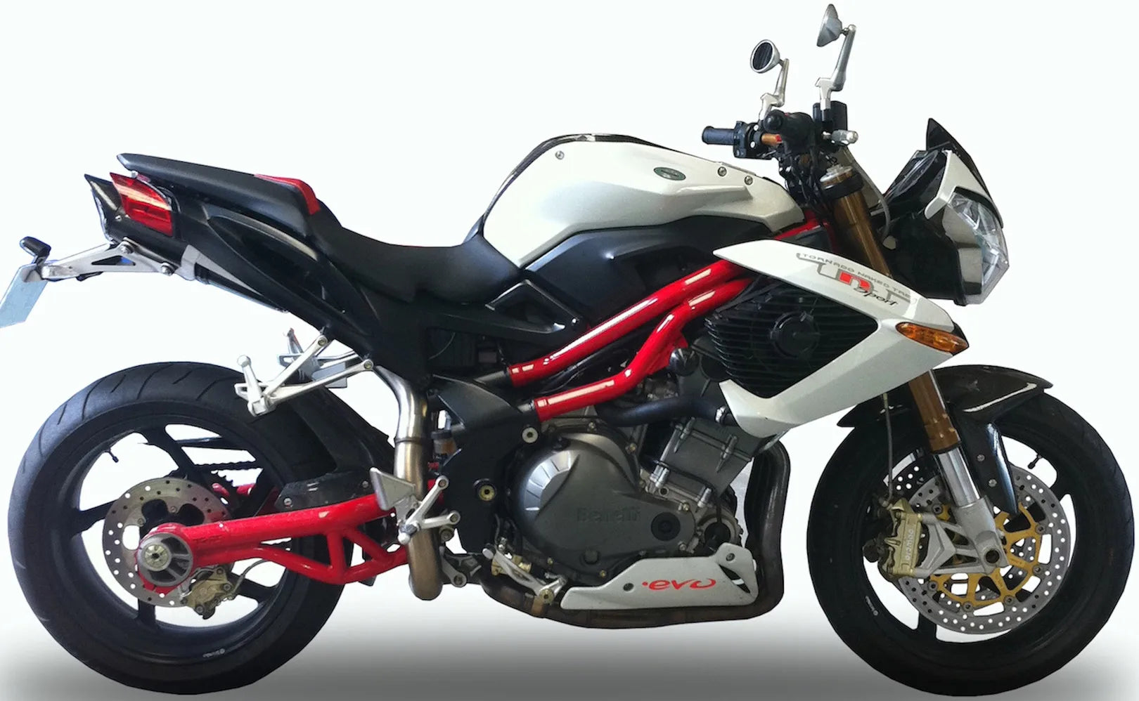 Tubo De Escape Con Homologación Acústica Tiburon Carbon Look - Gpr Compatible Con Benelli Tnt 899 (2008-2016)
