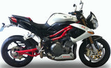 Tubo De Escape Con Homologación Acústica Tiburon Carbon Look - Gpr Compatible Con Benelli Tnt 899 (2008-2016)