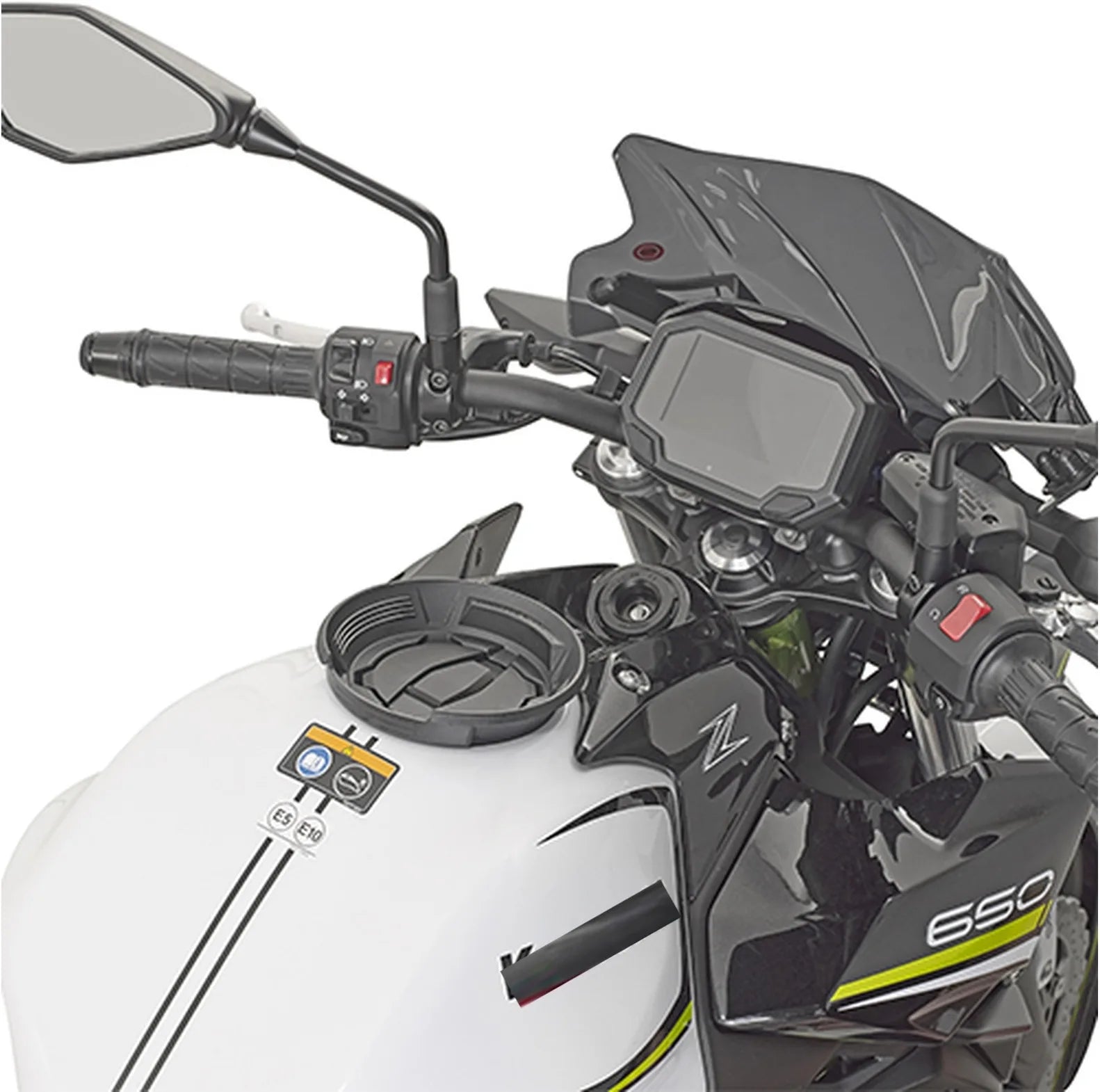 Bolsa Depósito Tanklock Negro 20 Lt Nylon - Givi Compatible Con Bimota Tera 1000 (2024)