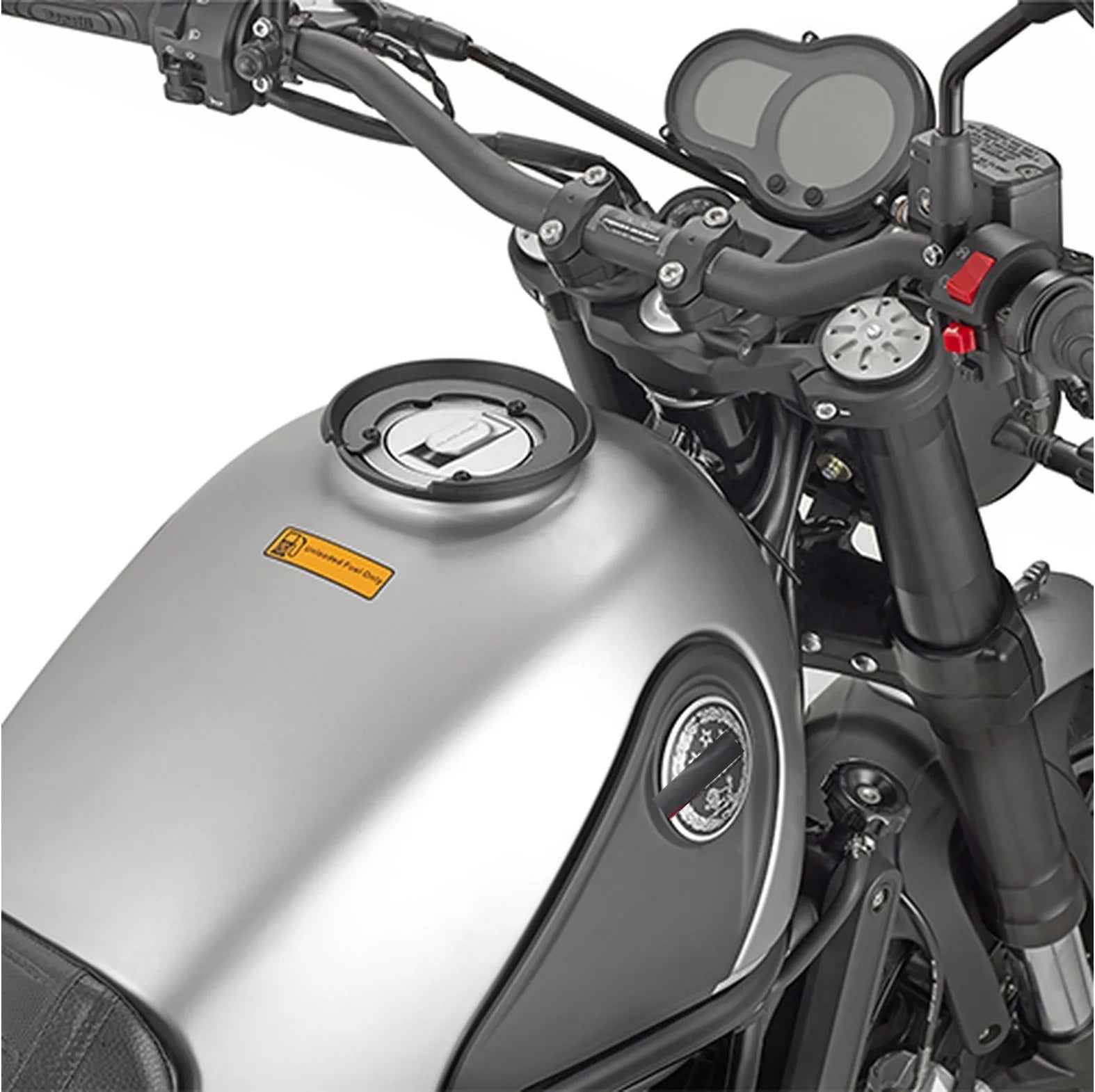 Adaptador Metálico Para Bolsas Deposito Tanklock - Givi Compatible Con Benelli Leoncino 800 Trail (2022-2024)