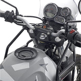 Tanklock Black Tank Bag - 20 Lt Nylon - Givi Compatible With Royal Enfield Scram 411 (2022-2024)