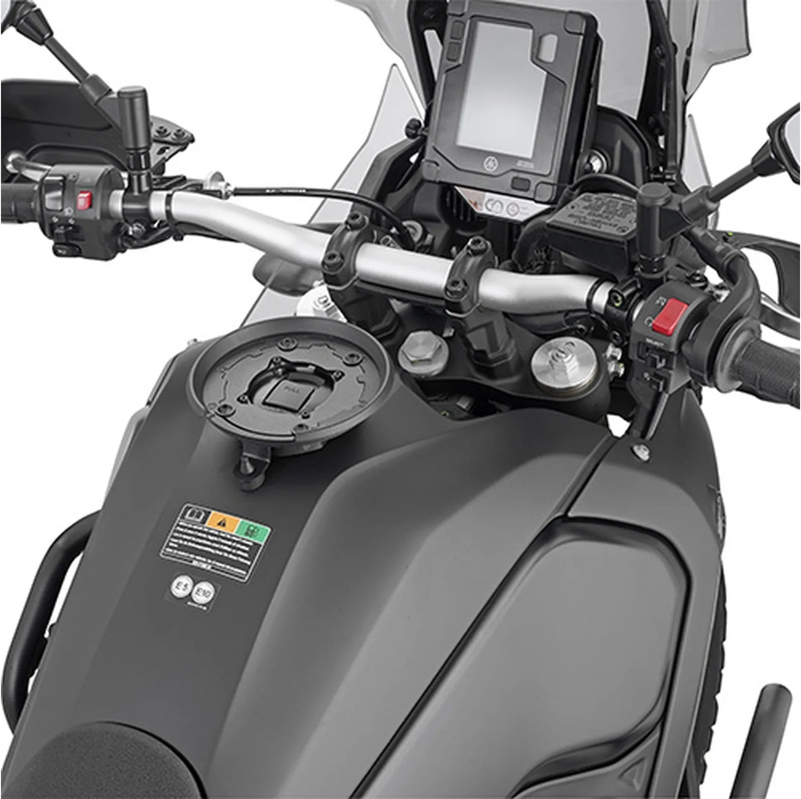 Bolsa Depósito Tanklock Negro 18 Lt Nylon - Givi Compatible Con Yamaha Ténéré 700 (2021-2024)