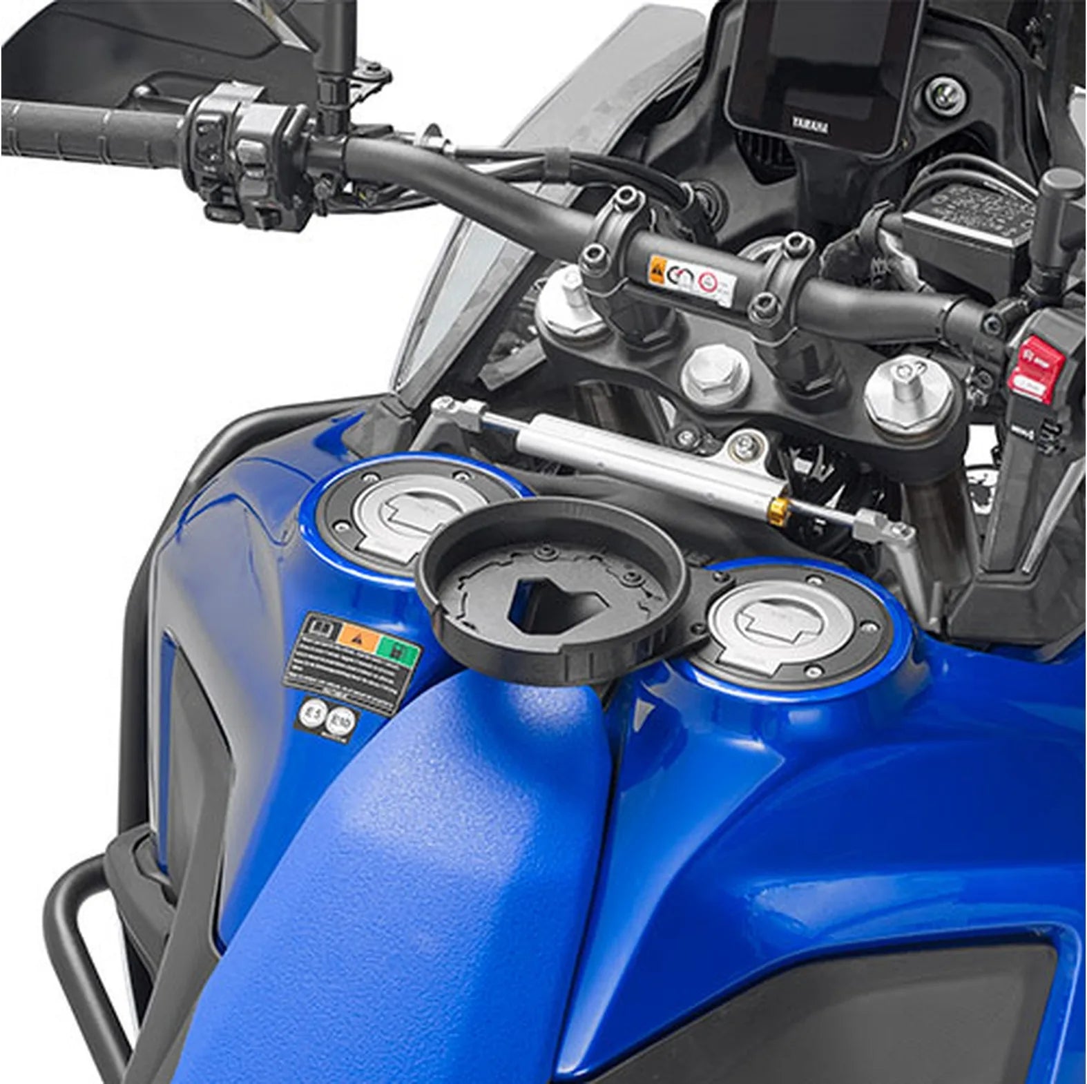 Adaptador Metálico Para Bolsas Deposito Tanklock - Givi Compatible Con Yamaha Ténéré 700 World Raid (2022-2024)