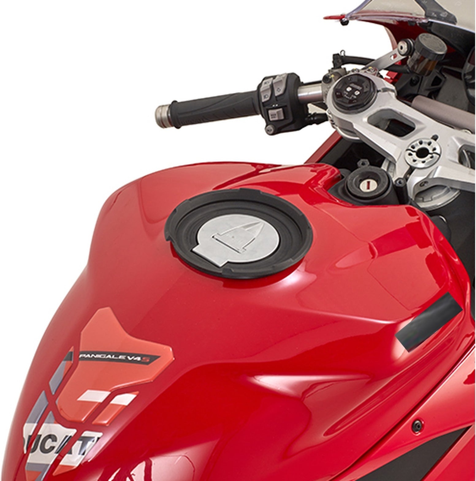 Tanklock Black Tank Bag - 20 Lt Nylon - Givi Compatible With Aprilia Tuono V4 1100 (2015-2025)