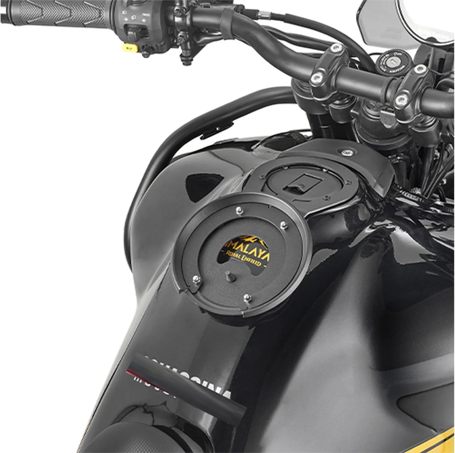 Adaptador Metálico Para Bolsas Deposito Tanklock - Givi Compatible Con Royal Enfield Himalayan 450 (2024)
