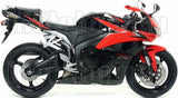 Tubo De Escape Sin Catalizador Y Con Homologación Acústica Indy-Race Aluminio Carbono - Arrow Special Parts Compatible Con Honda Cbr 600 Rr (2009-2012)