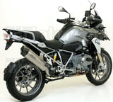 Tubo De Escape Con Homologación Acústica Maxi Race-Tech Titanio Carbono - Arrow Special Parts Compatible Con Bmw R 1250 Gs (2019-2024)