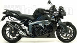 Tubo De Escape Sin Catalizador Y Con Homologación Acústica Maxi Race-Tech Aluminio Negro Carbono - Arrow Special Parts Compatible Con Bmw K 1300 S (2012-2016)