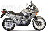 Tubo De Escape Sin Homologación Acústica Paris Dacar Acero Acero - Arrow Special Parts Compatible Con Honda Xl 600 V Transalp (1987-1997)