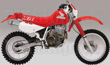 Tubo De Escape Sin Homologación Acústica Paris Dacar Acero Acero - Arrow Special Parts Compatible Con Honda Xr 600 R (1991-1998)