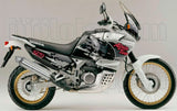 Sistema De Escape Completo Sin Catalizador Y Con Homologación Acústica Paris Dacar Acero Acero - Arrow Special Parts Compatible Con Honda Xrv 750 Africa Twin (1993-1995)