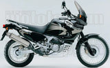Sistema De Escape Completo Sin Catalizador Y Con Homologación Acústica Paris Dacar Acero Acero - Arrow Special Parts Compatible Con Honda Xrv 750 Africa Twin (1996-2004)