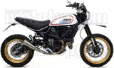 Tubo De Escape Sin Homologación Acústica Pro-Race Titanio Titanio - Arrow Special Parts Compatible Con Ducati Scrambler 800 Desert Sled (2017-2020)