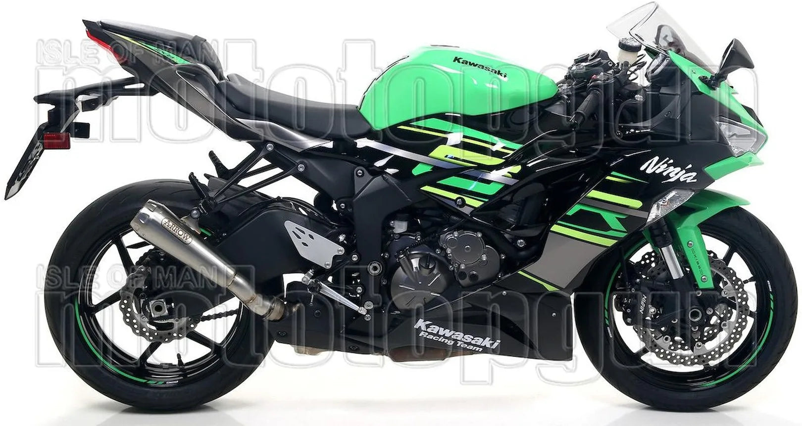 Tubo De Escape Con Homologación Acústica Pro-Race Titanio Titanio - Arrow Special Parts Compatible Con Kawasaki Zx 6R 636 (2019-2020)