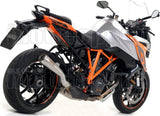 Tubo De Escape Sin Catalizador Y Con Homologación Acústica Pro-Race Titanio Titanio - Arrow Special Parts Compatible Con Ktm 1290 Superduke Gt (2017-2024)