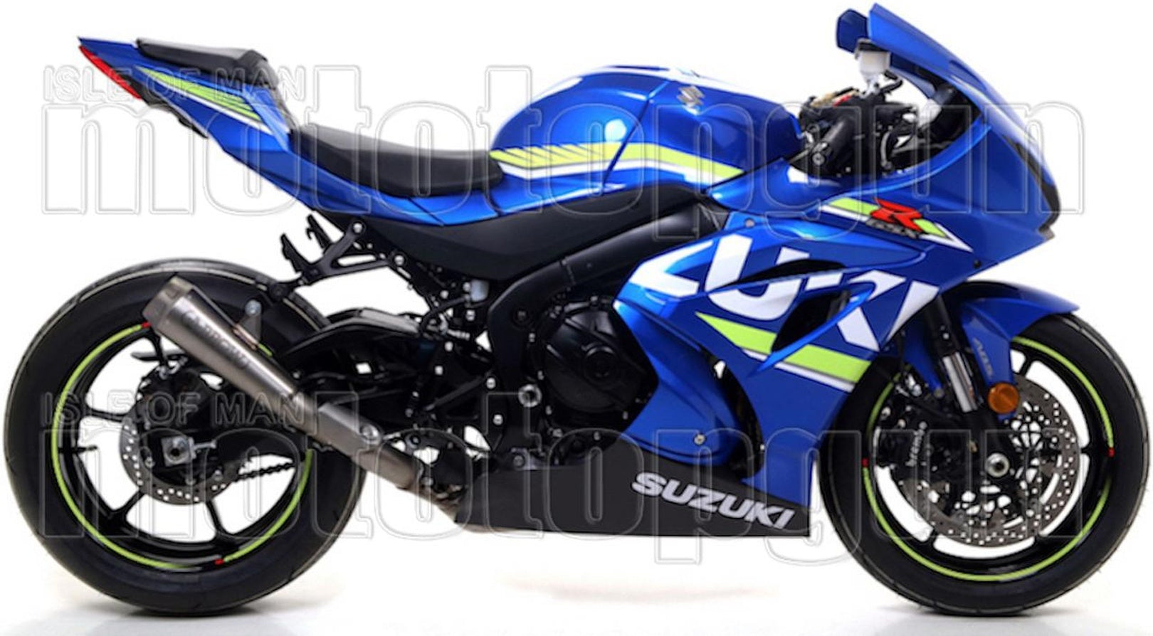 Complete Exhaust System Without Catalytic Converter And Without Sound Certification Pro-Race Titanium Titanium - Arrow Special Parts Compatible With Suzuki Gsx-R 1000 R (2017-2020)