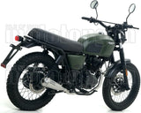 Sistema De Escape Completo Sin Catalizador Y Con Homologación Acústica Pro-Race Nichrom Acero - Arrow Special Parts Compatible Con Brixton Felsberg 125 X (2019-2020)