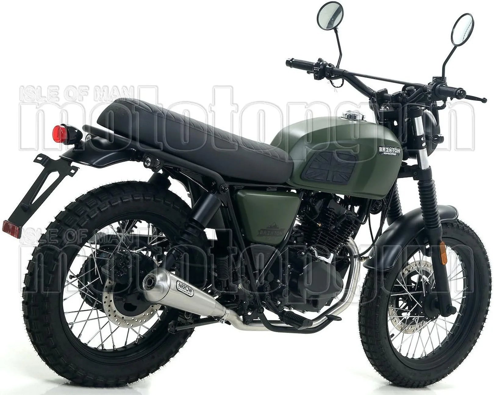 Tubo De Escape Con Homologación Acústica Pro-Race Nichrom Acero - Arrow Special Parts Compatible Con Brixton Felsberg 125 X (2019-2020)